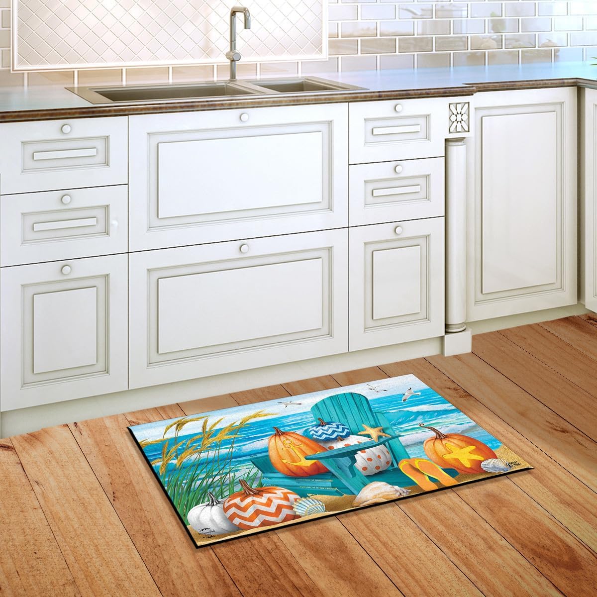 Briarwood Lane Fall At the Beach Doormat