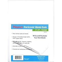 PLAIN WHITE BLANK BOOK 6W X 8H
