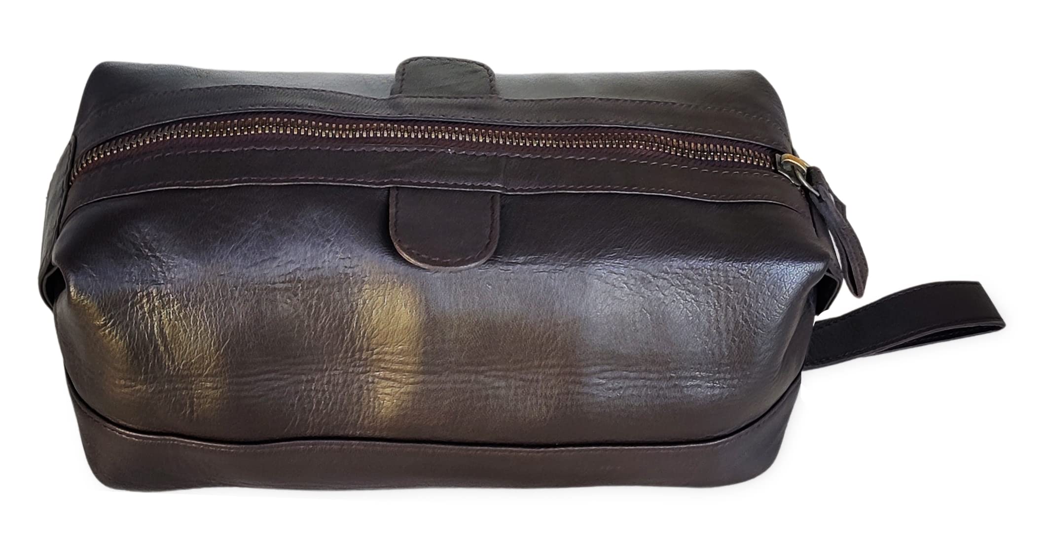 Tasche Kulturtasche Koffer Waschtasche Kit Ledertasche Kulturbeutel Necessaire Echt Leder Die Toilette Badezimmer Rasieren Wasserdicht Kosmetik Medikamente Herren Damen Leather Toiletry Dopp Bag