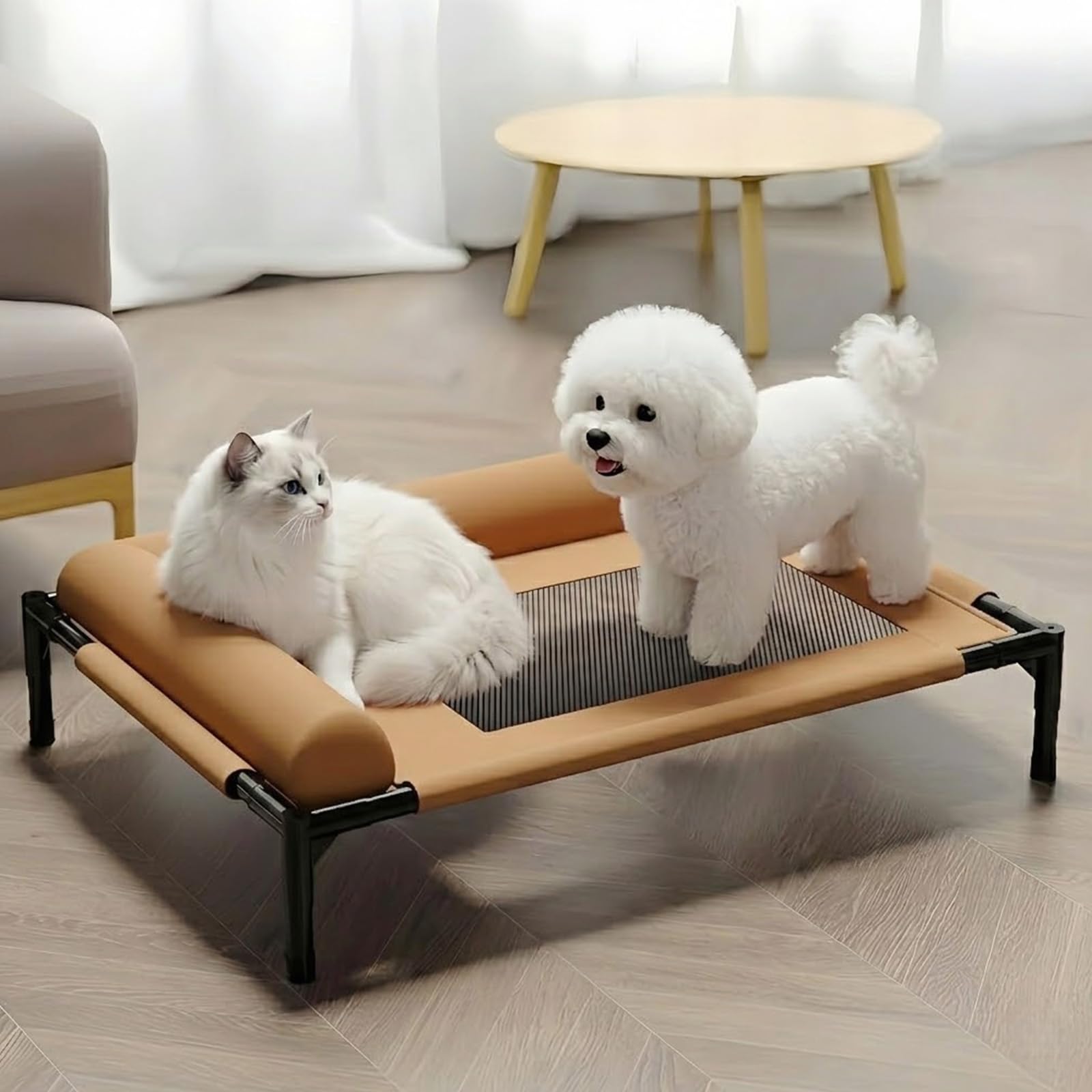 Amazon | JEJIETペットベッド夏用高通気犬用ベッド猫用ベッドドッグ