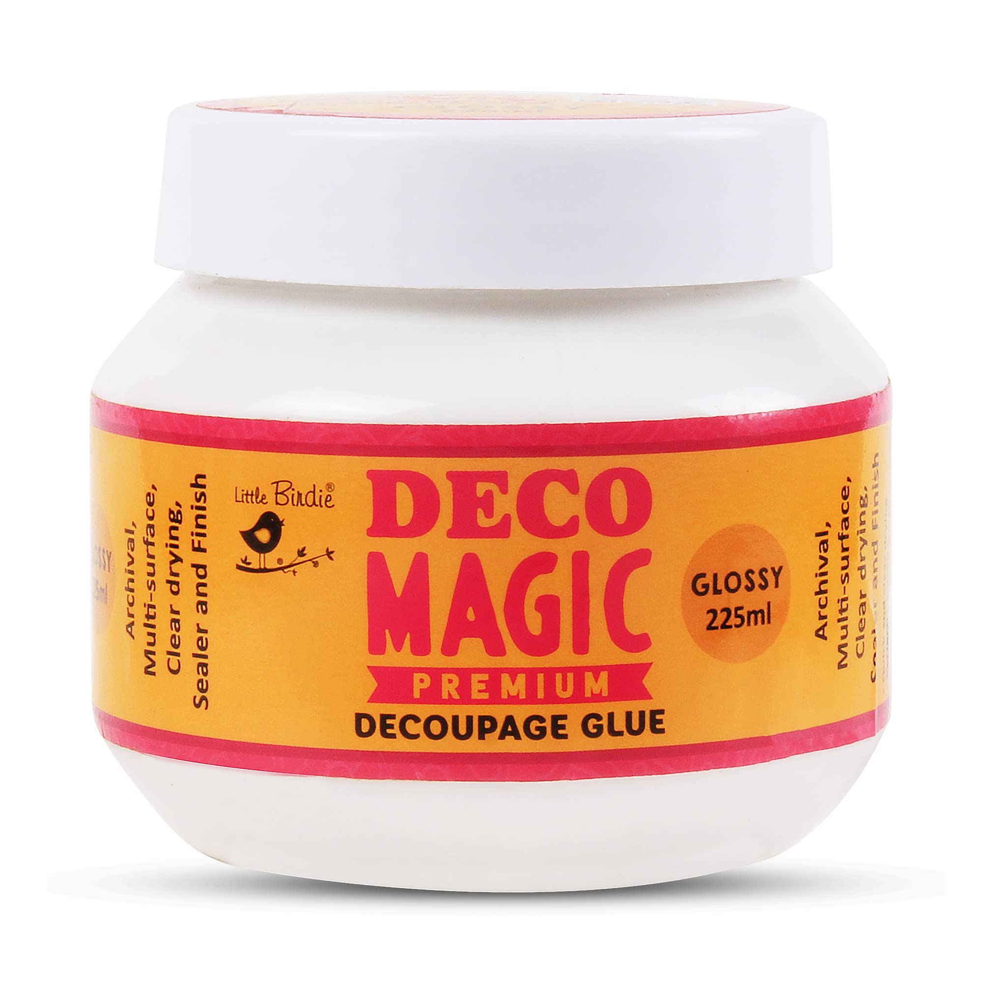 Little Birdie DECO MAGIC GLUE GLOSSY 225ML (B0B659HMG3) Amazon Price History, Amazon Price Tracker