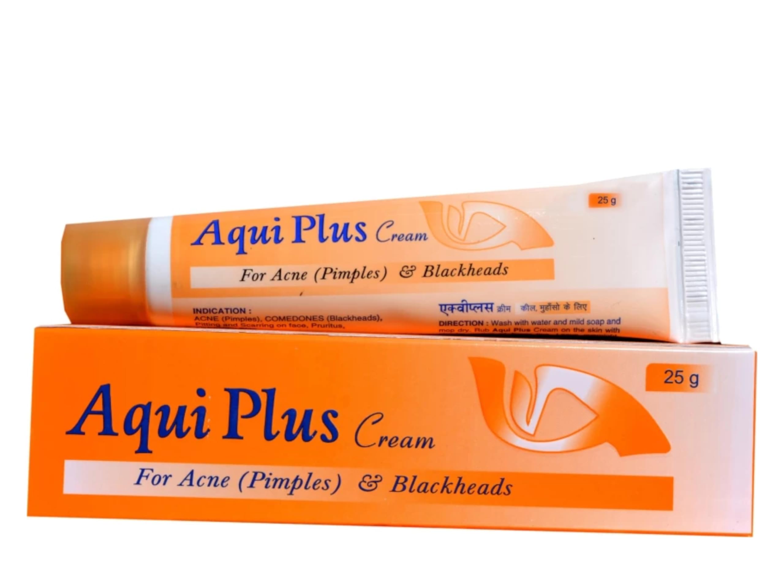 Aqui Plus Cream For Acne Pimples & Blackheads 25g (pack of 4)