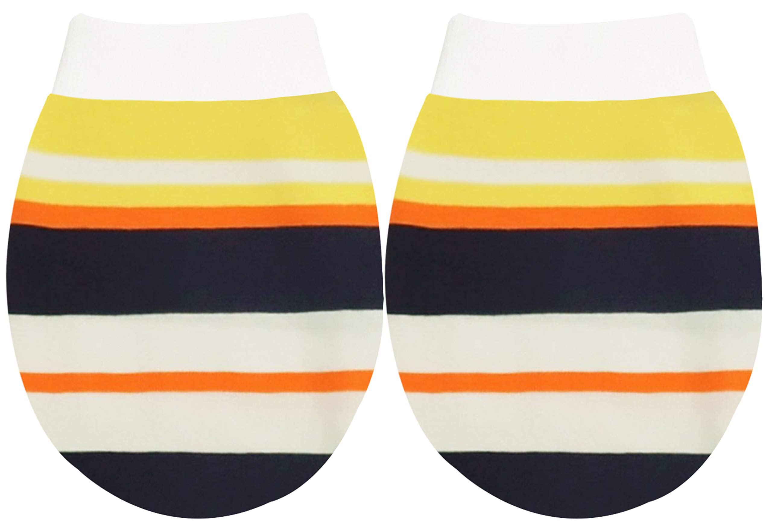 Baby Comforts Baby Girl's and Boy's Cotton Winter Protection Hand Gloves (Multicolour, 0-6 Months) -Pair of 6 4