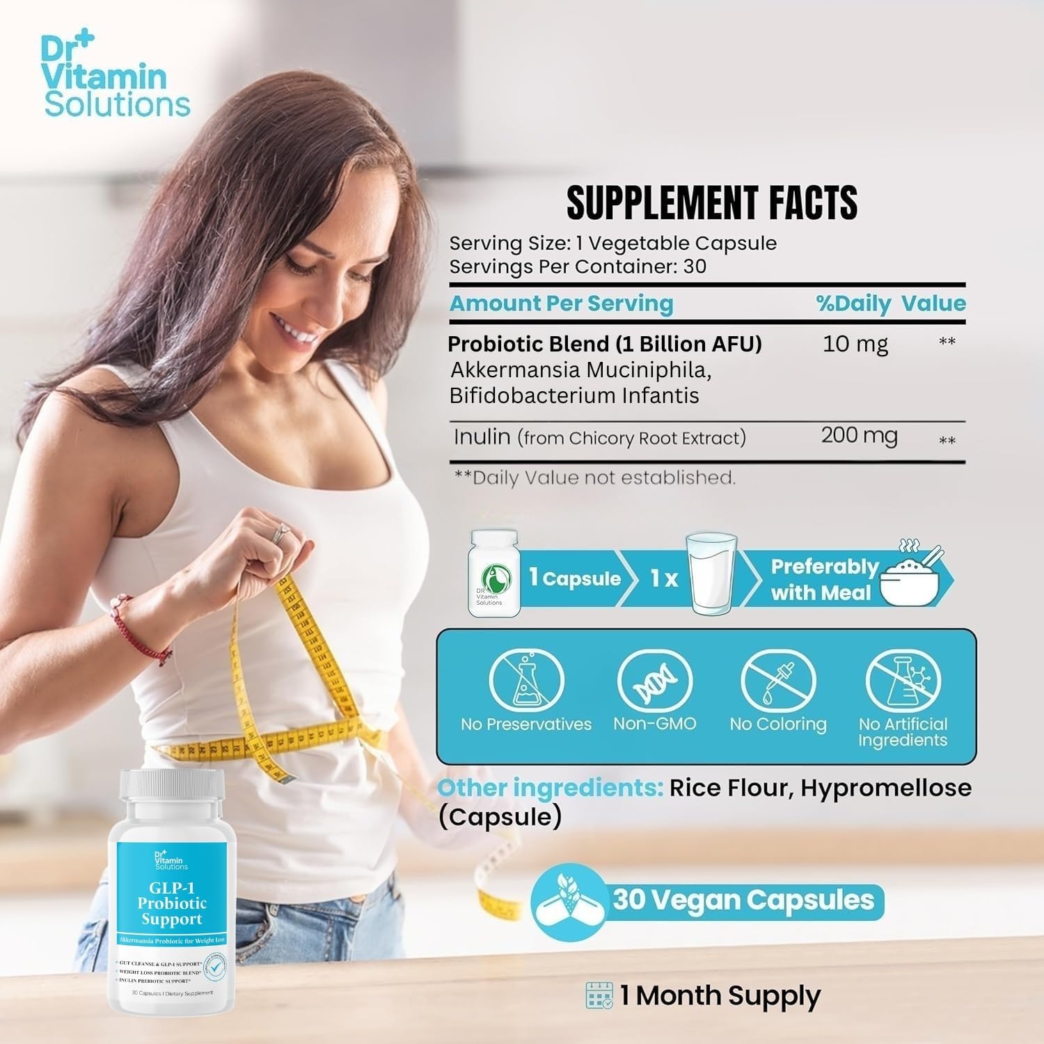 Glp-1 Probiotic Support Appetite Suppressant – Akkermansia M...