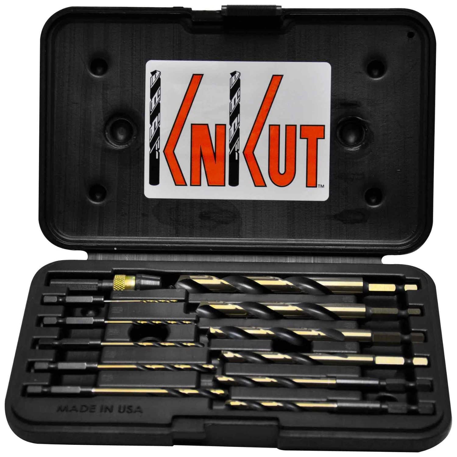KnKut 12KKQRD Hex Shank Quick Release Set, 12-Piece