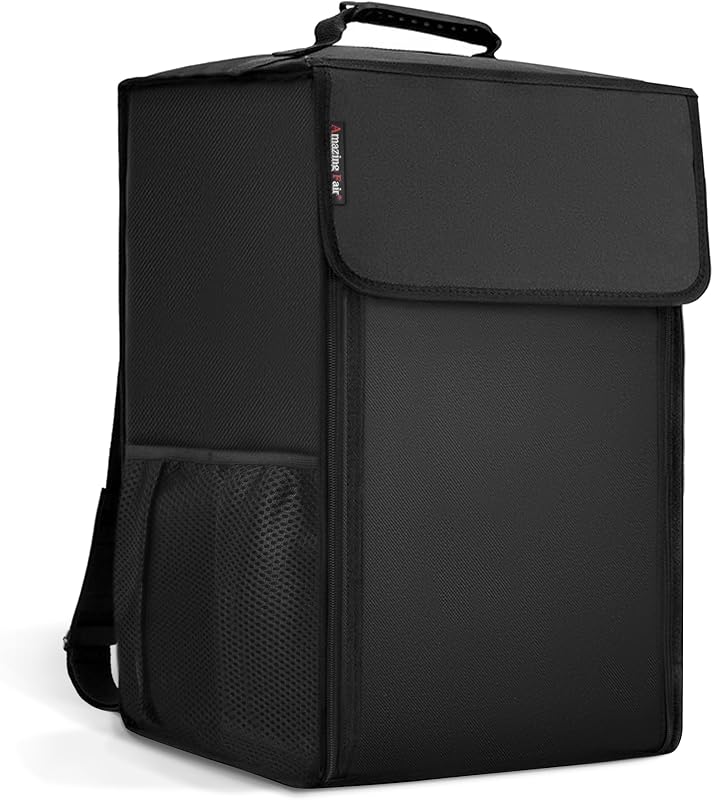 Bolsa para cajón, asa de transporte y correas para los hombros (solo bolsa) | Protección acolchada y cremallera reforzada, 2 bolsillos laterales de malla, Asa de transporte y correas para los hombros, Se adapta a cajones estándar