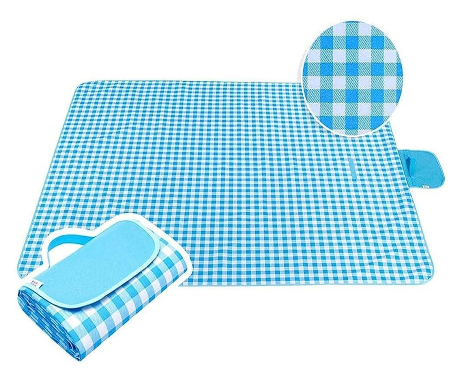 JSY Mantas de picnic impermeables, multifuncionales para exteriores, tela Oxford, con capa impermeable para fiestas de playa, viajes, manta de picnic de 185 x 200 cm