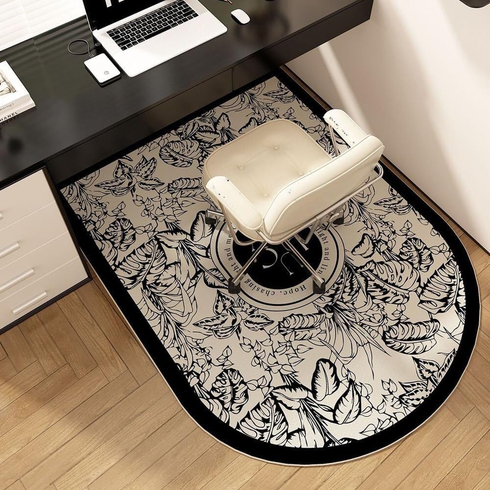 SSDDLZEQ Premium durable range Office Chair Mats, Suitable For Carpets And Hardwood Floors(Tropical Rainforest,90x120cm)