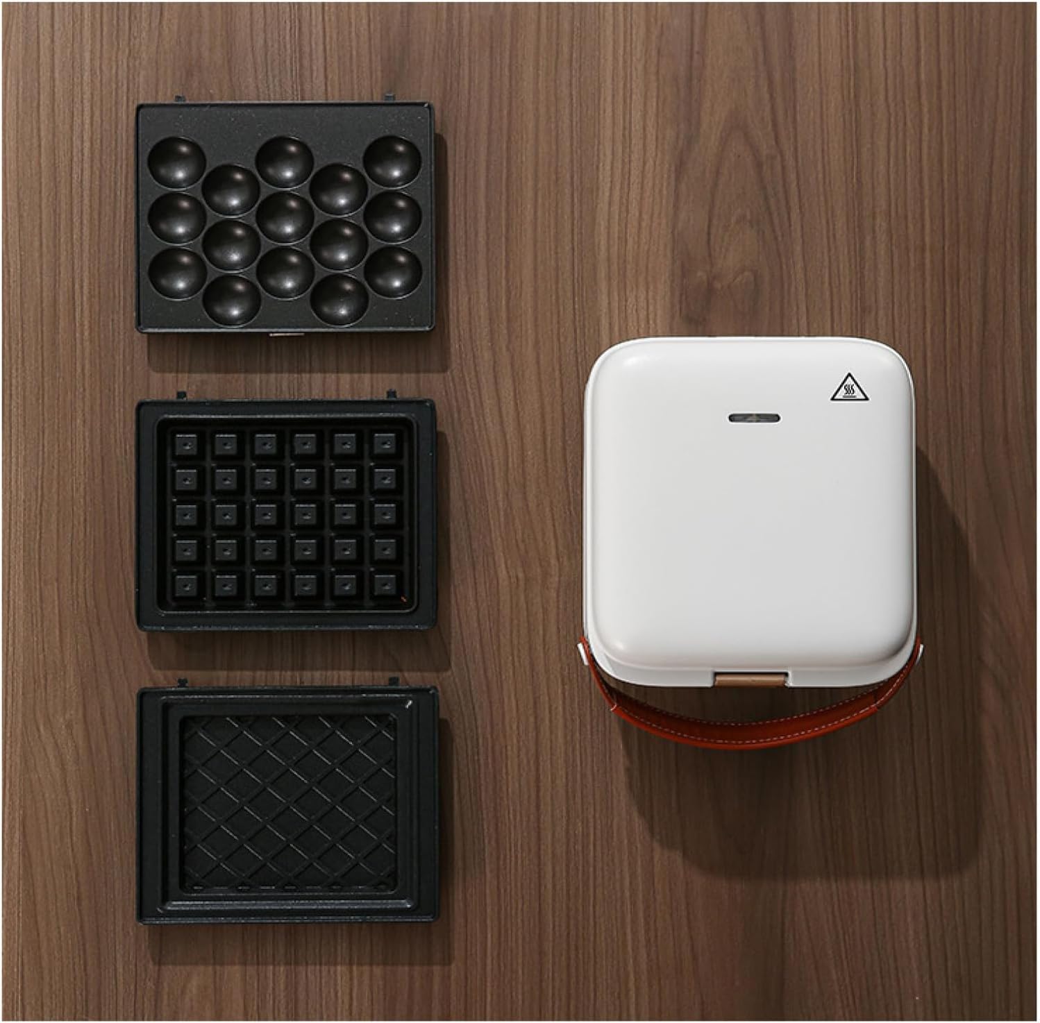 Household Multifunctional Seal Small Waffle Toaster Sandwich Maker Egg Waffle Maker