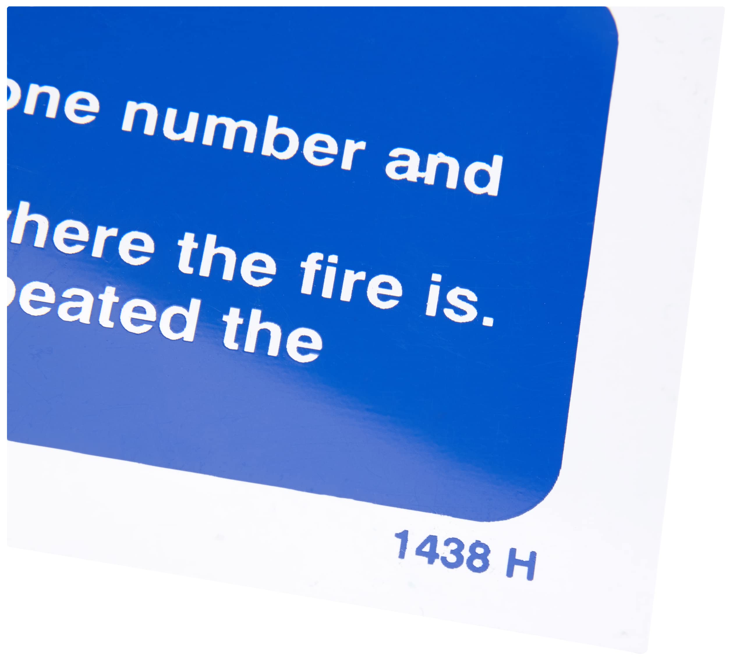 Fire Action Notice (Stay Put) For Flats - Sign Service - View #13