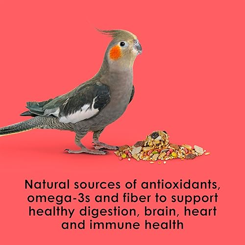 Miniatura 6 de Kaytee Fiesta Cockatiel Food - Alimento para cacatúa, 25 libras