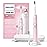 Philips Sonicare ProtectiveClean 6500 Rechargeable Electric Toothbrush, with Pressure Sensor, 3 Cleaning Modes, SmarTimer and QuadPacer, 14-Day Battery Life, Charging Travel Case, Pink, HX6462/06