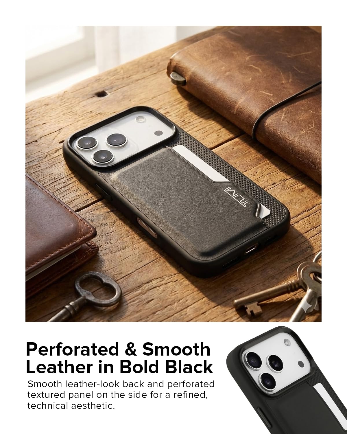 TUMI iPhone XS MAXレザーキックスタンドケース カードケース付き Amazon.co.jp: TUMI iPhone 17 PRO MAX用ケース 本革 ハードケース 縦