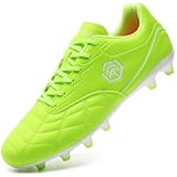 Men's Soccer Cleats Firm Ground Soccer Shoes Women's Turf Football Shoes Rugby Boots Outdoor Breathable Athletic Professional Unisex