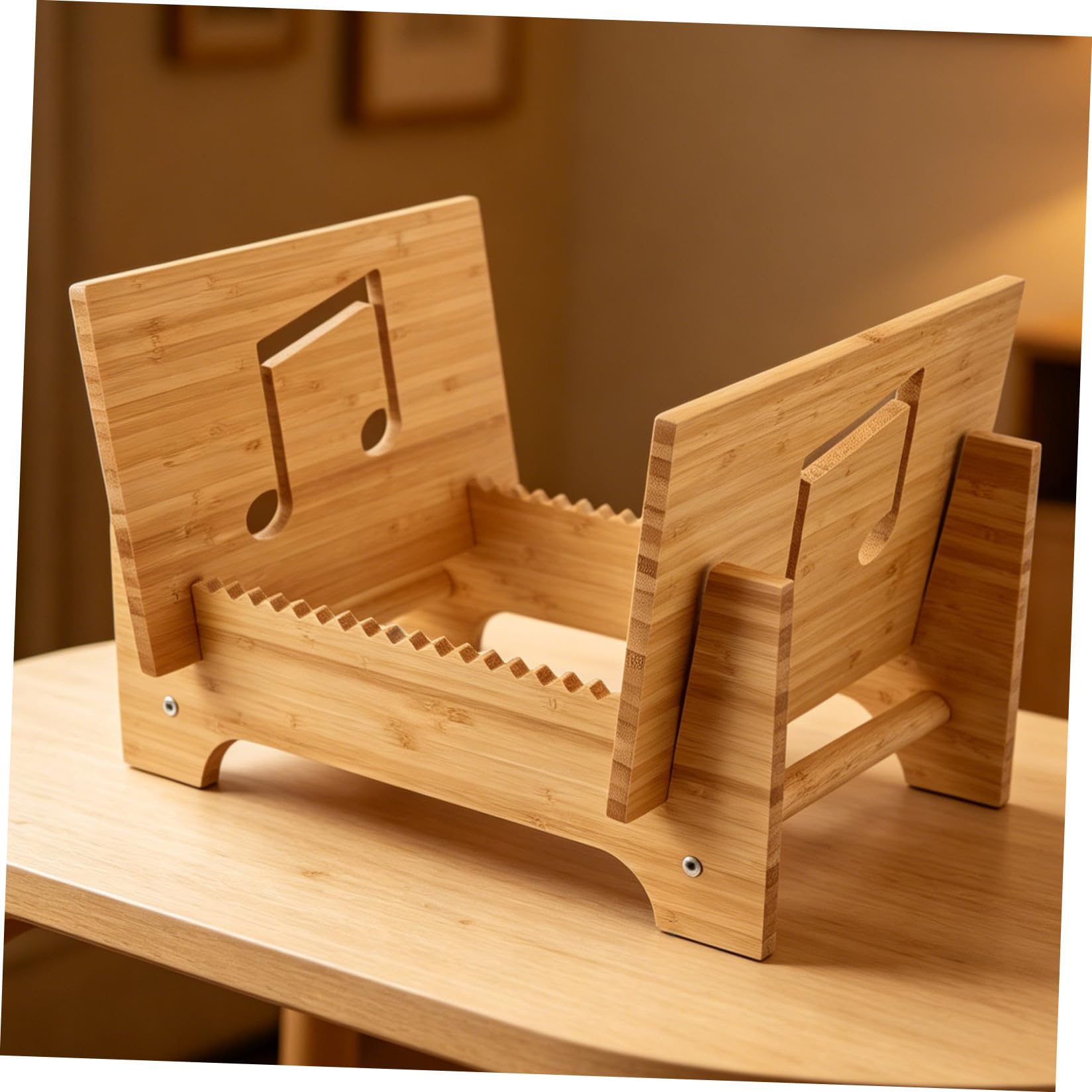 SHINEOFI Porta Dischi e Finitura Naturale per Vinili in Legno con Design Robusto Supporto per Organizzare e Conservare i Tuoi Vinili in Salotto
