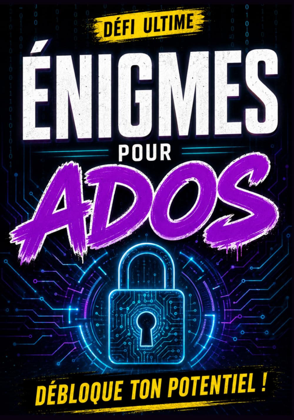 Défi ultime Énigmes pour Ados. Débloque ton potentiel.: Jeux de réflexion et casse-têtes pour adolescents : développer logique, concentration et persévérance sans écran