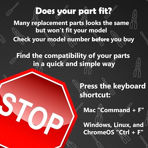 Miniatura 8 de WPW10300024 - Máquina de hielo para refrigerador Whirlpool, números de repuesto W10300024 AP6019087 PS11752391