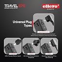 Elleys (70 Watts) 7 in 1 International Travel Adapter | Universal Charger Adapter, 2 USB-A & USB-C Ports, GaN Fast Charging, All in One International Adapter for US, UK, Europe, Canada gallery image