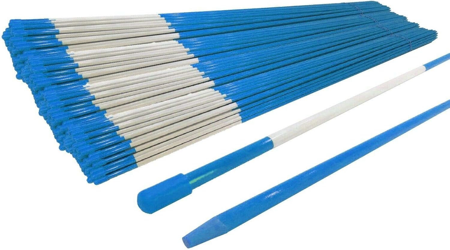The ROP Shop (Pack of 2500) Blue Snow Stakes, Driveway