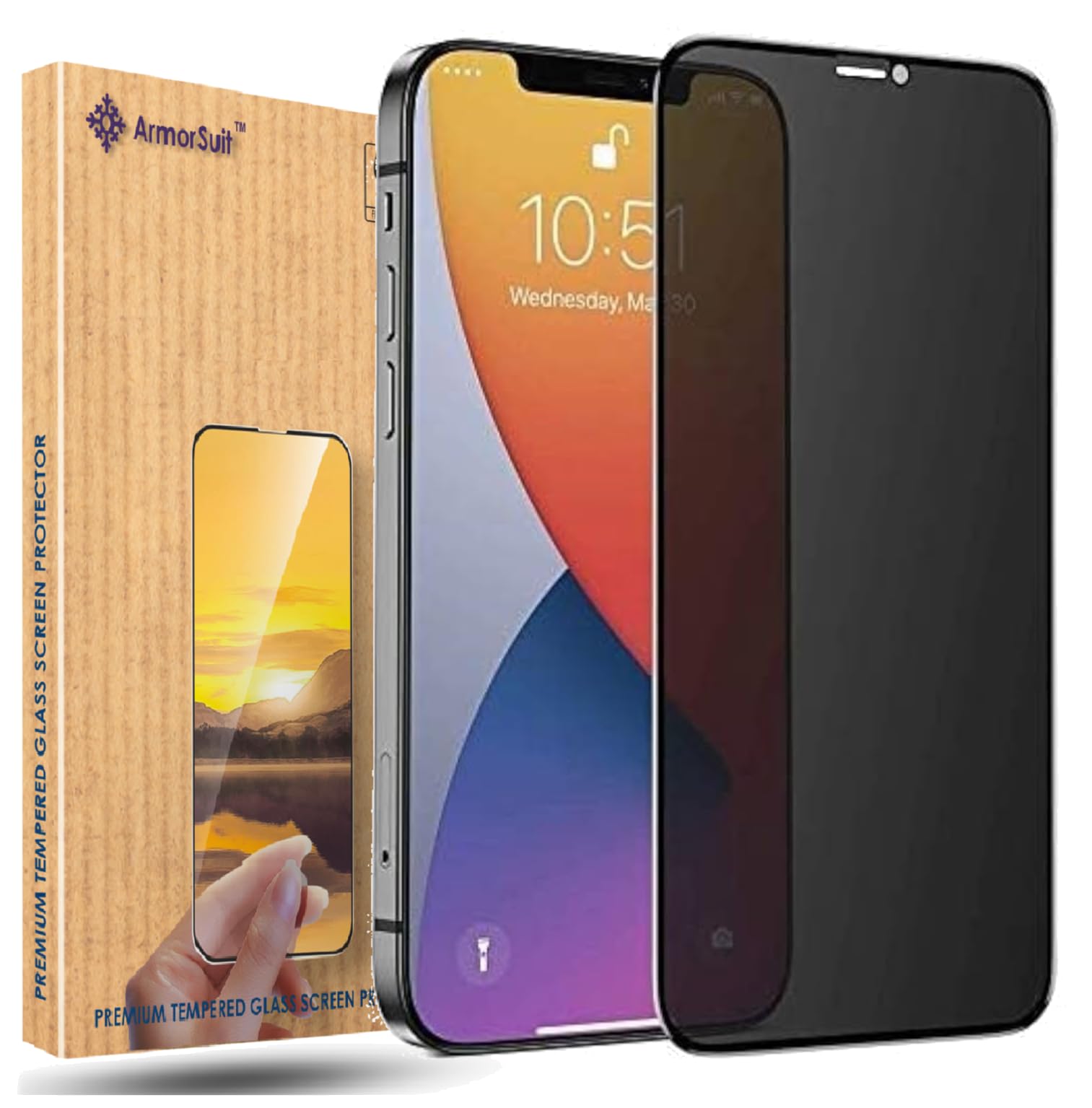 ArmorSuit 2 Pack Anti-Spy Privacy Tempered Glass Screen Protector Guard for Pixel 10, Pixel 10 Pro, Pixel 9 and Pixel 9 Pro, Pixel 11 Pro / Pixel11 (6.3 Inch) — Amazon image 10