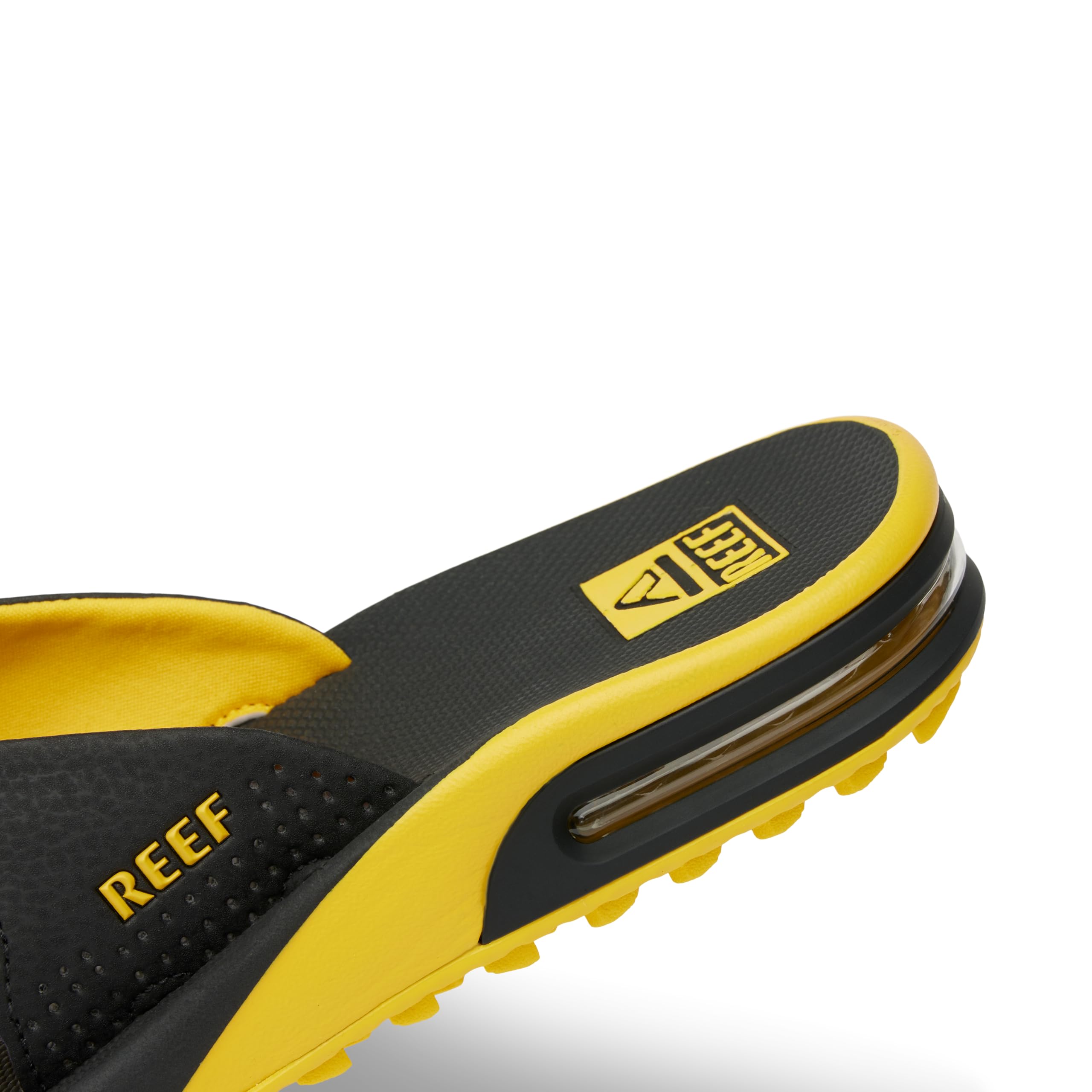 Reef Fanning Pregame Chanclas con abrebotellas para hombre, soporte en el arco, suela duradera, resistentes al agua, Carmesí/Blanco, 45 EU