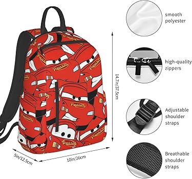 Amazon.co.jp: [NEKKII] カーズ(3) アニメ リュック リュックサック