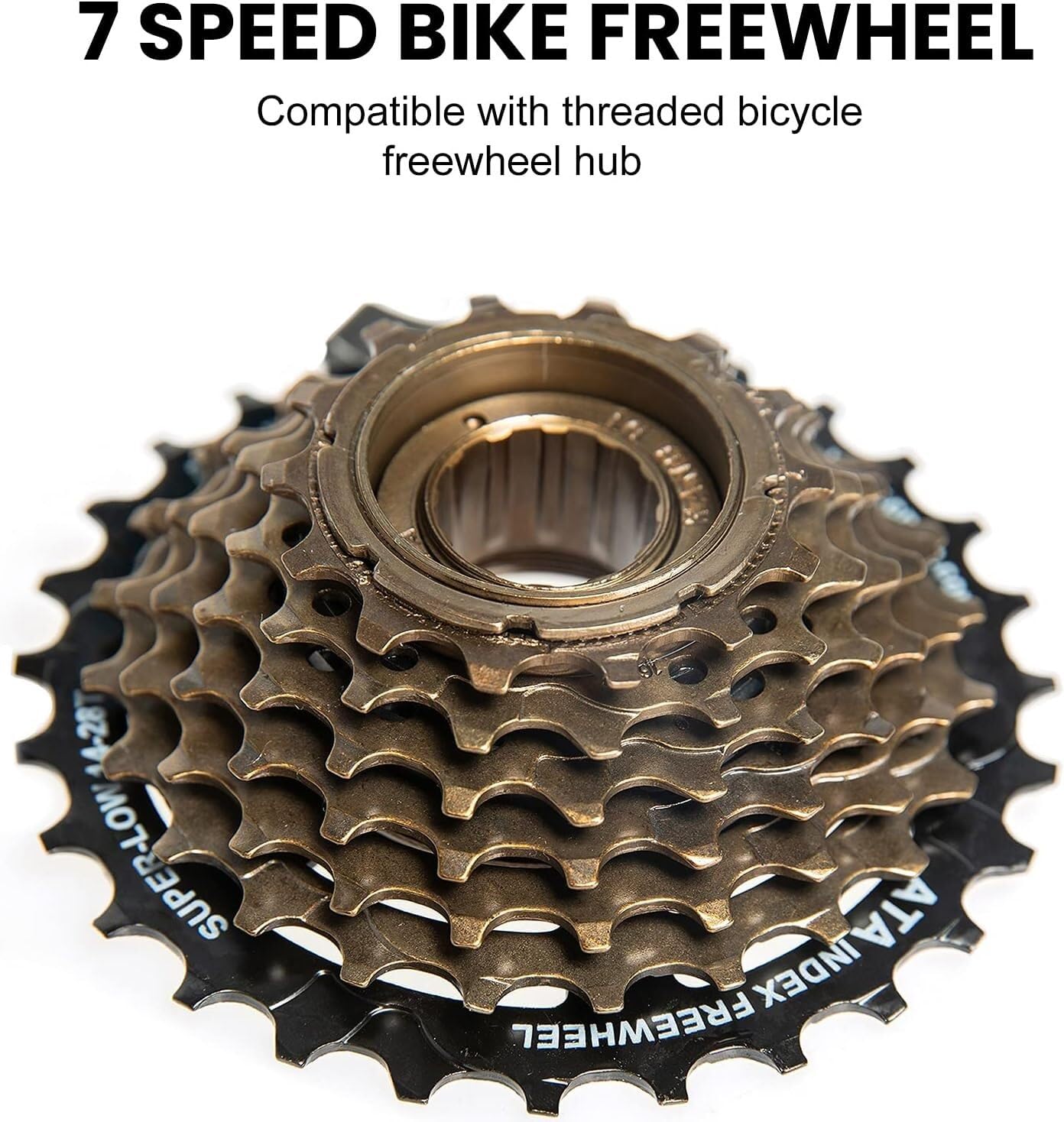 SunRace MFM2A Couronne à visser 6 vitesses Cassette 14-28 Screw-on Freewheel