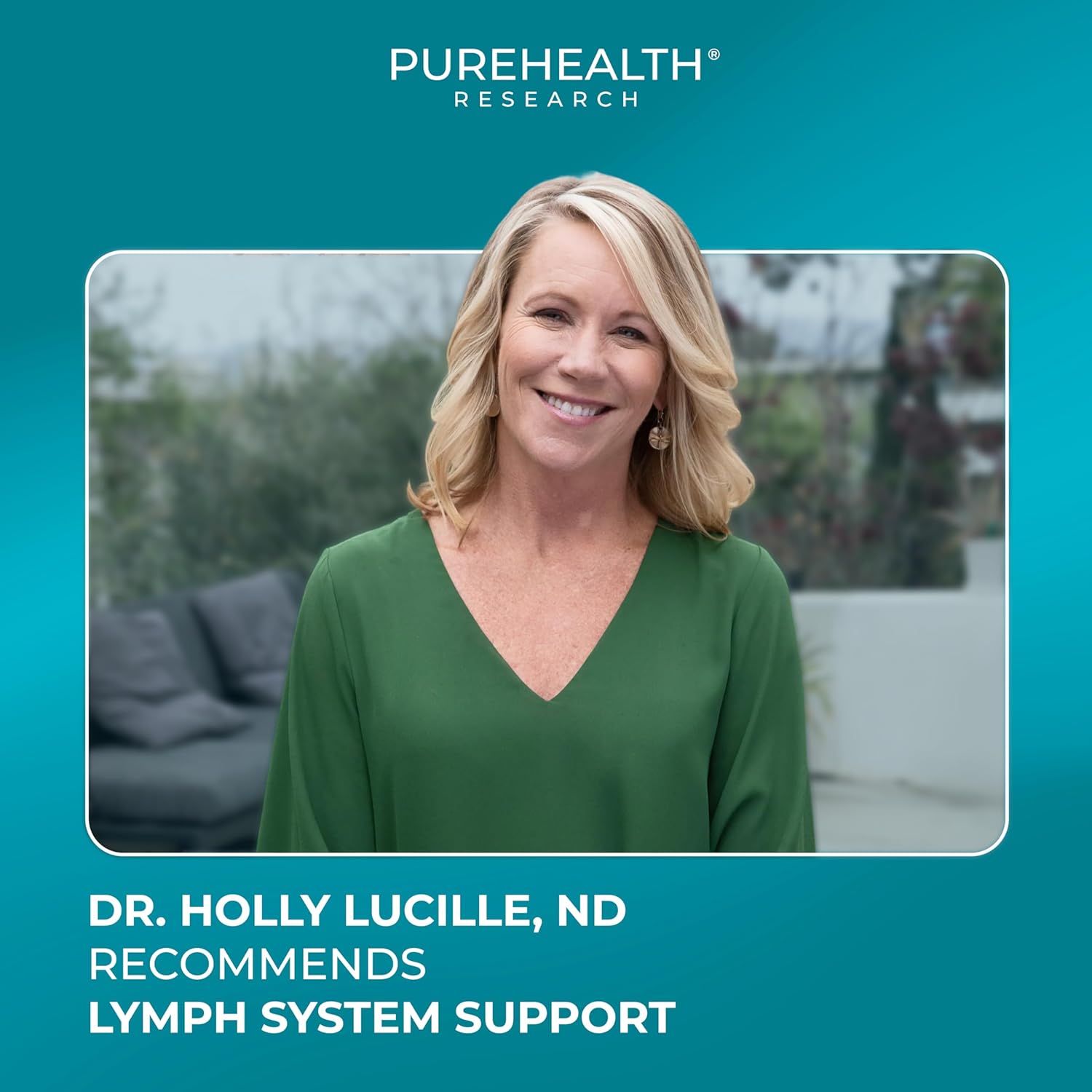 PUREHEALTH RESEARCH Lymph System Support - Lymphatic Drainage Supplement for Women & Men - Bromelain, Echinacea, Dandelion, Burdock Root, Lemon Powder, Kelp, Cleavers & More - 60 Capsules