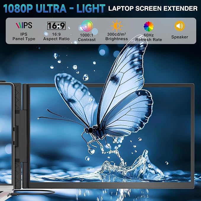 Monitor Extensor 14 FHD IPS miniatura 2