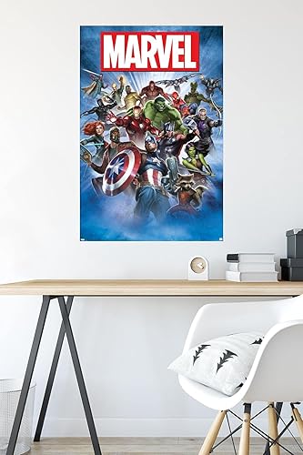 Miniatura 4 de Trends International Marvel Comics - Póster de pared con foto de grupo, 22.375 x 34 pulgadas, versión premium sin marco