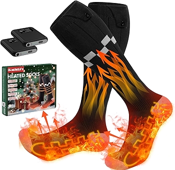Premium Heated Socks for Winter Warmth and Outdoor Comfort