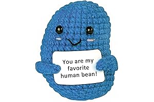 Crocheted Vegetable "You are My Favorite Human Bean" - Premium Appreciation Gift for Boyfriend
