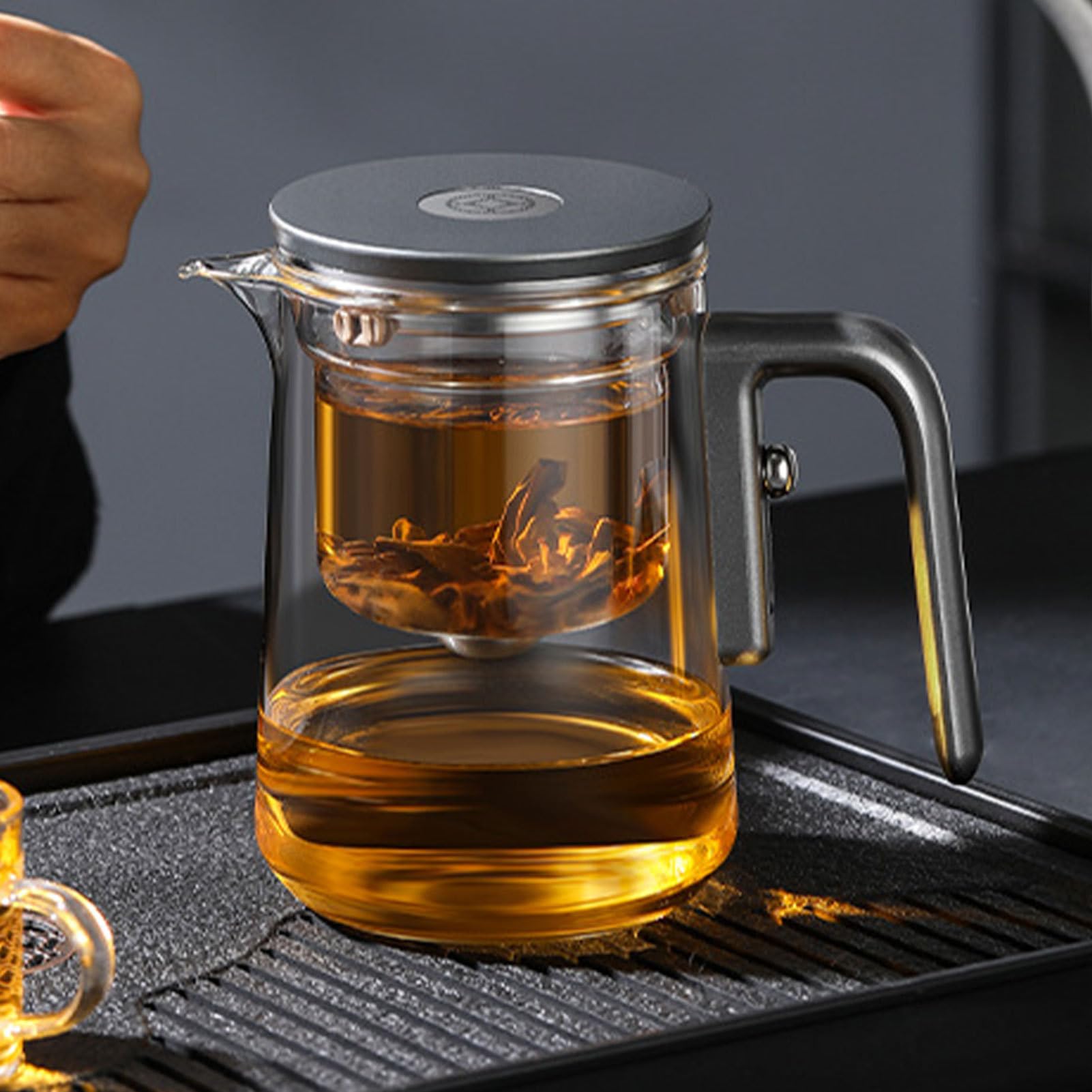 Hervidor de té de , a prueba de fugas, de separación de agua y olla de | separación de agua, hervidor infusor suelto para flores sueltas, hogar, viajes