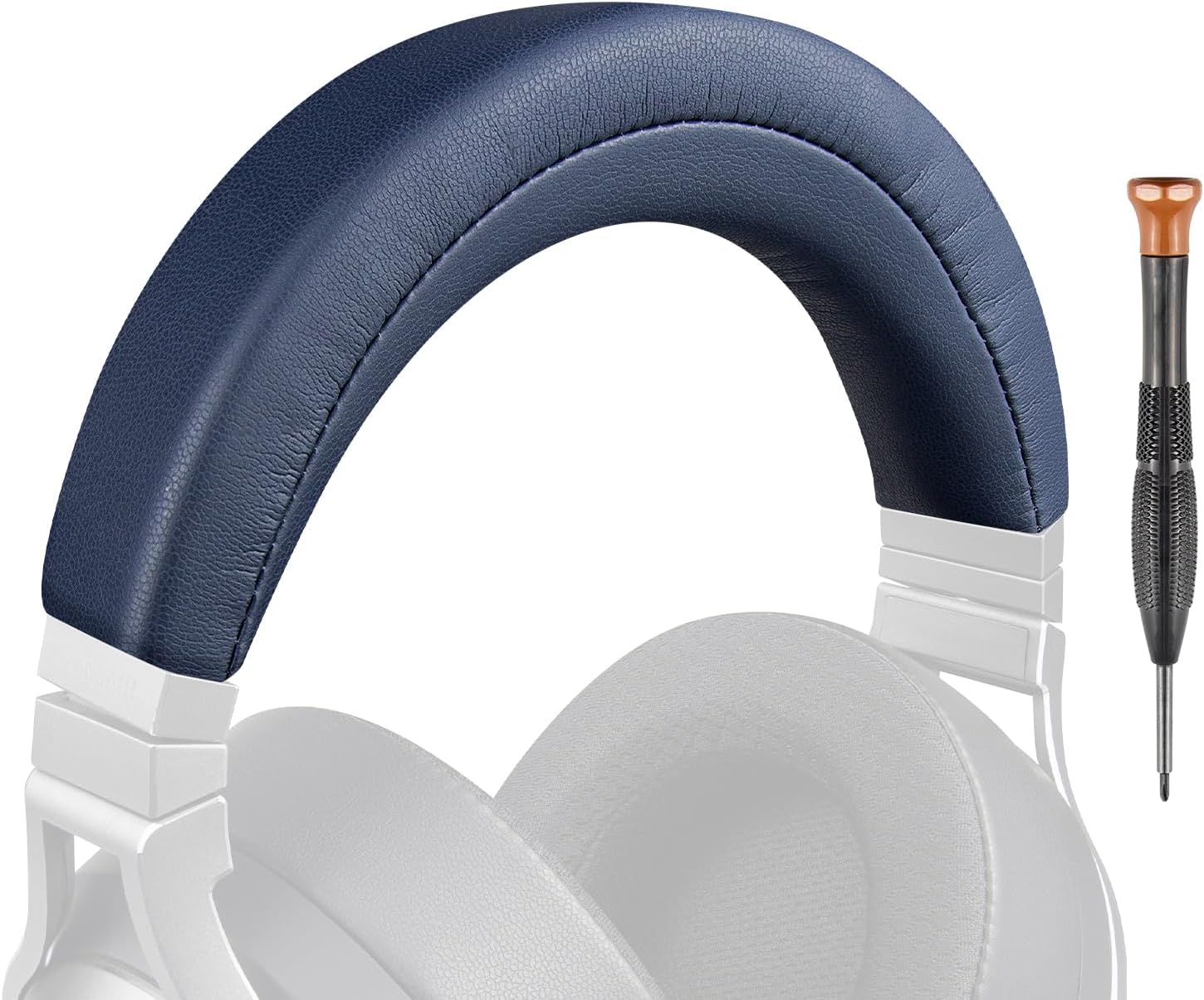 SOULWIT Headband Cover for Corsair Virtuoso RGB Wireless XT SE Gaming Headphones, Replacement Headstrap Pad Repair Part - Navy Blue