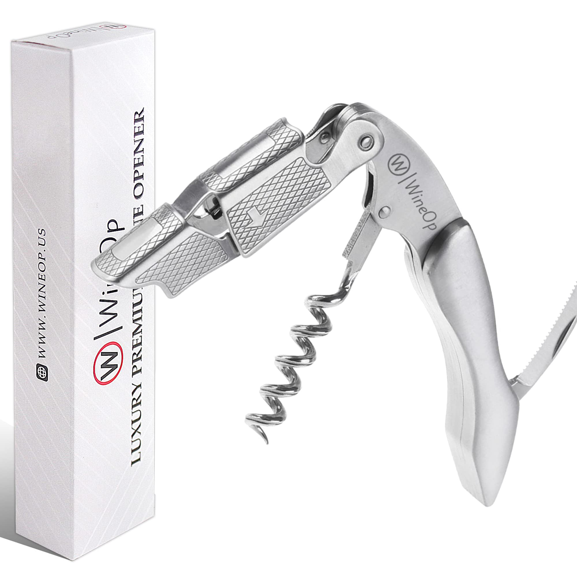 Buy WineOp Professional Wine Key Luxury Double Hinged Waiter's