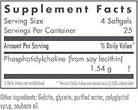 Vista 2 de Nutricology Suplemento de fosfatidilcolina – Cápsulas de lecitina, enzimas digestivas para el hígado, apoyo a la digestión de grasa, suplementos