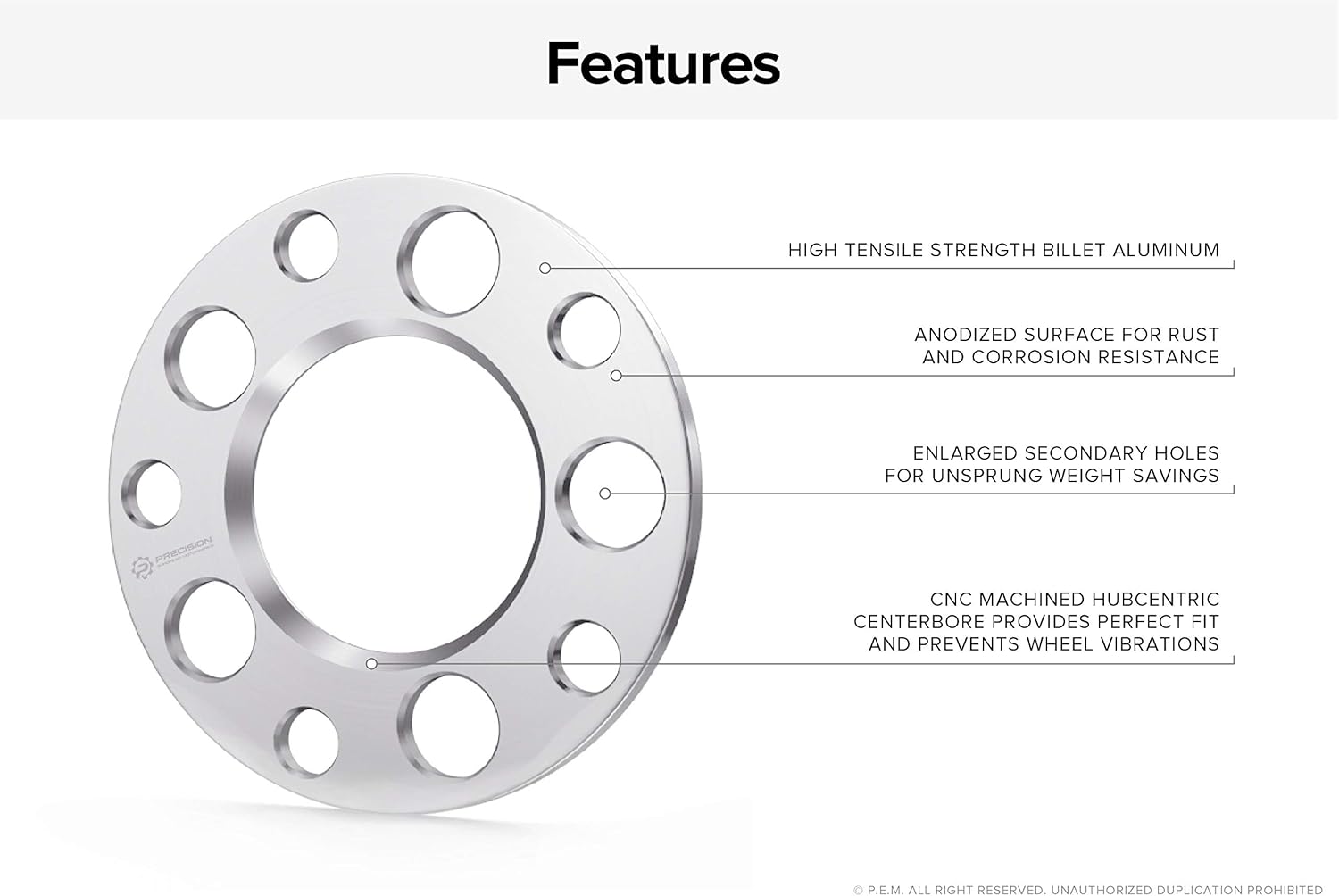 StanceMagic - 4pcs 5mm Hubcentric Wheel Spacers (5x112, 66.6mm Bore, No Lip) Compatible with Audi A4 S4 A5 S5 A6 S6 A7 S7 A8 Quattro B8, 2019+ BMW (G-Chassis), and Mercedes Vehicles - 66.56mm