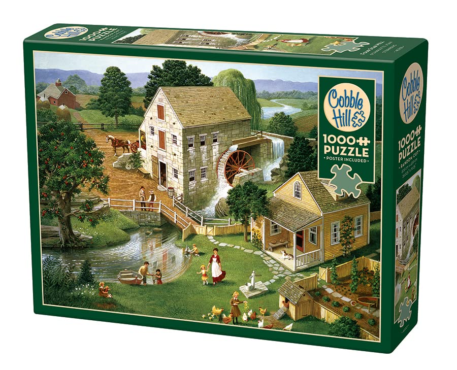 1000 Piece Puzzle Cobble Hill 1000-Piece Puzzle - Vintage Tins With ...