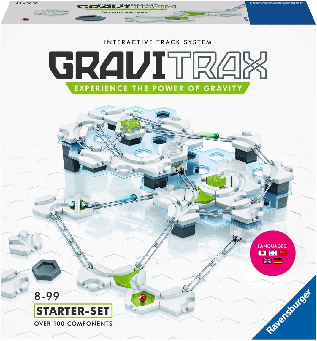 Ravensburger GraviTrax (ラベンスバーガー グラヴィトラックス) スターターセット 正規輸入品 [全124ピース] 対象年齢 8歳~ (おもちゃ STEM プログラミング 玉転がし) 26087 4