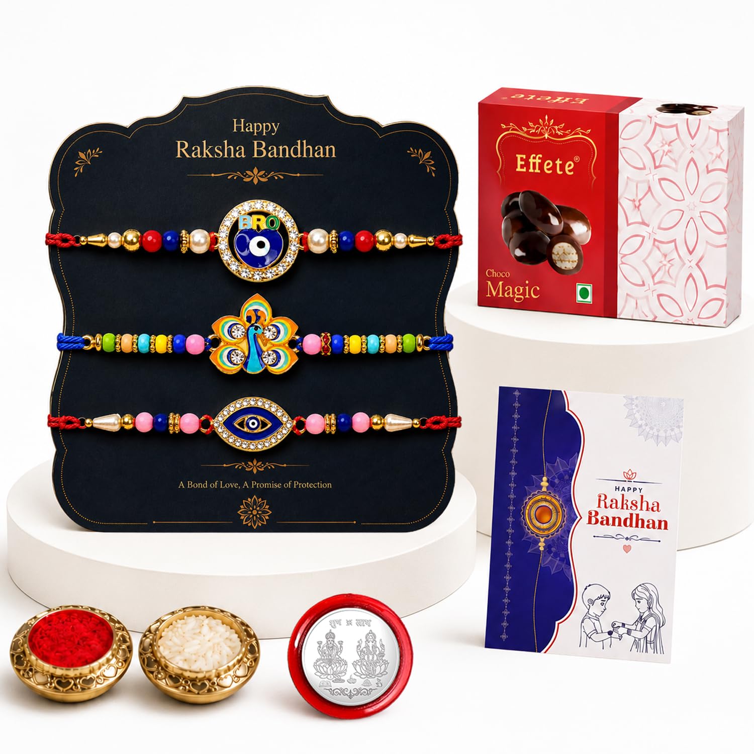 Oblivion Rakhi with Chocolate for Brother at ₹119 (70% Off) – Amazon