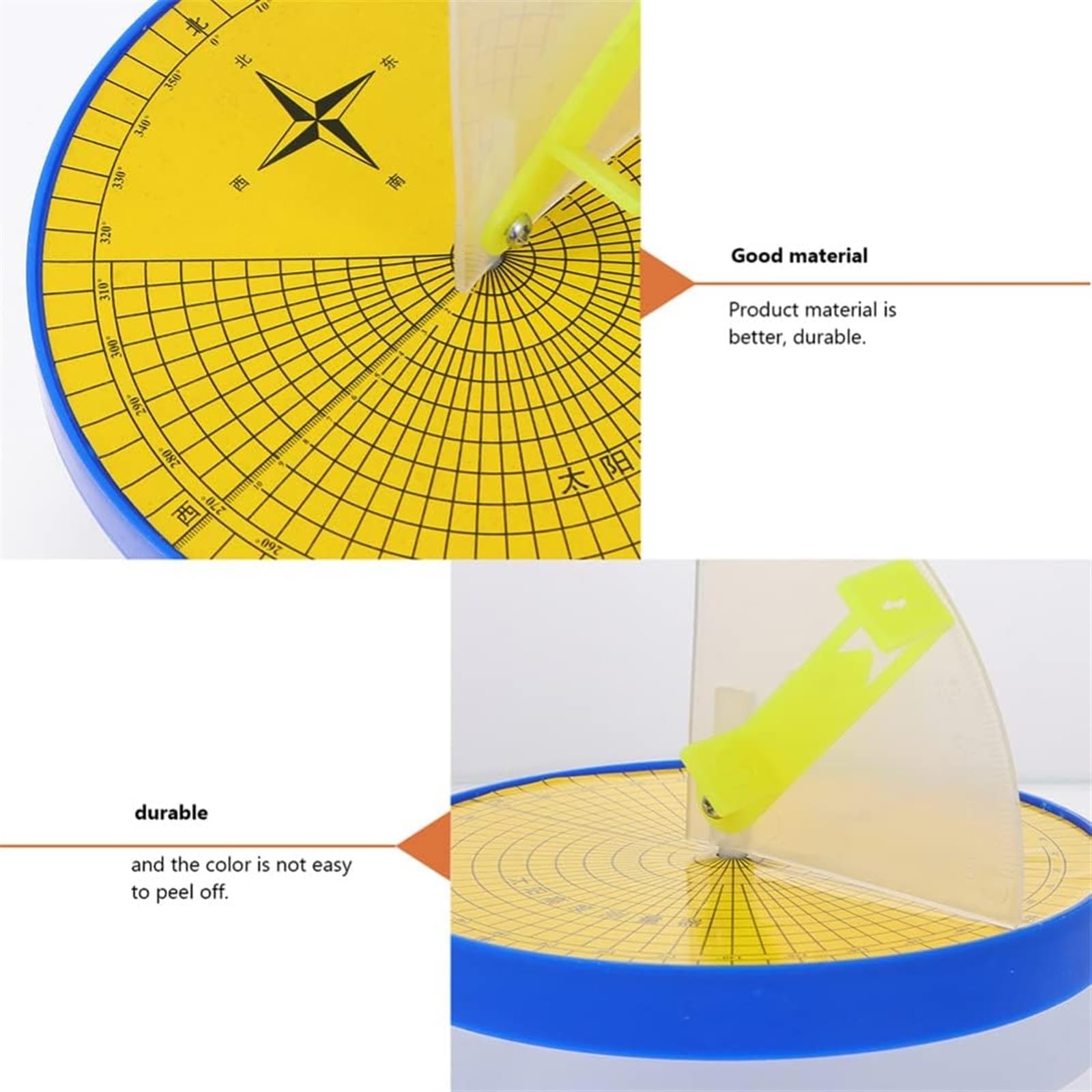 Altimètre Solaire 3 Pièces, Démonstration D'Enseignement De La Physique, Instrument Scientifique Et Éducatif, Équipement D'Expérimentation Scientifique, Outil De Mesure De La Haute