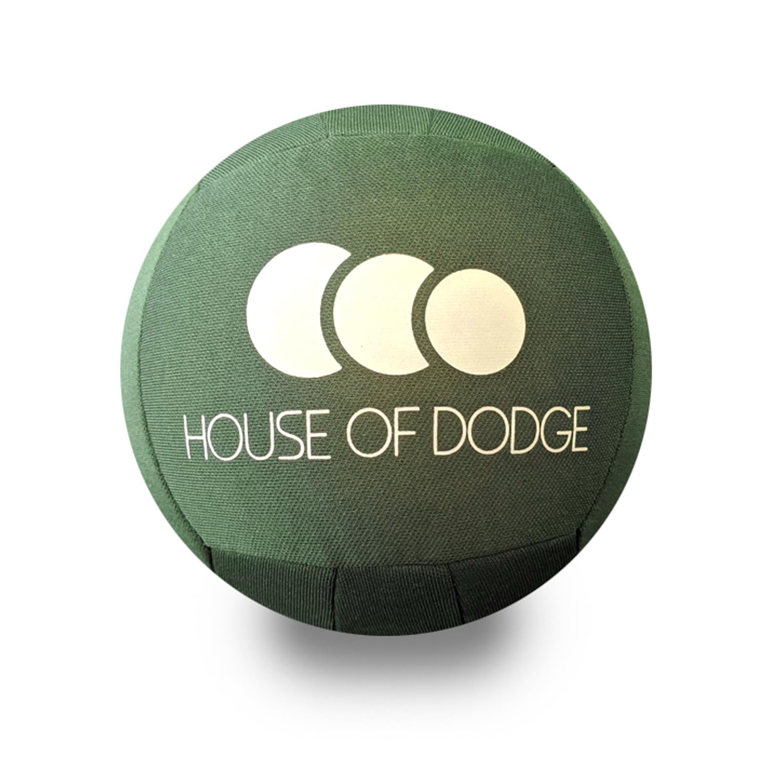 House of Dodge - Cloth Dodgeball - Size 2, Green - Pack of 5 - Anti Sting Junior Dodgeball for Schools, Tournaments - Soft Polyester Outer, Durable Butyl Bladder - British Standard Sizes