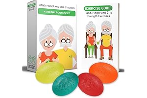 Hand Exercise Balls for Arthritic Hands - Relief for Finger, Wrist, Carpal...
