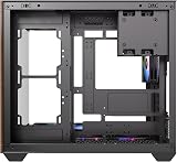 Antec CX800 Wood ARGB Mid Tower Tempered Glass Black PC Gaming Case - 5