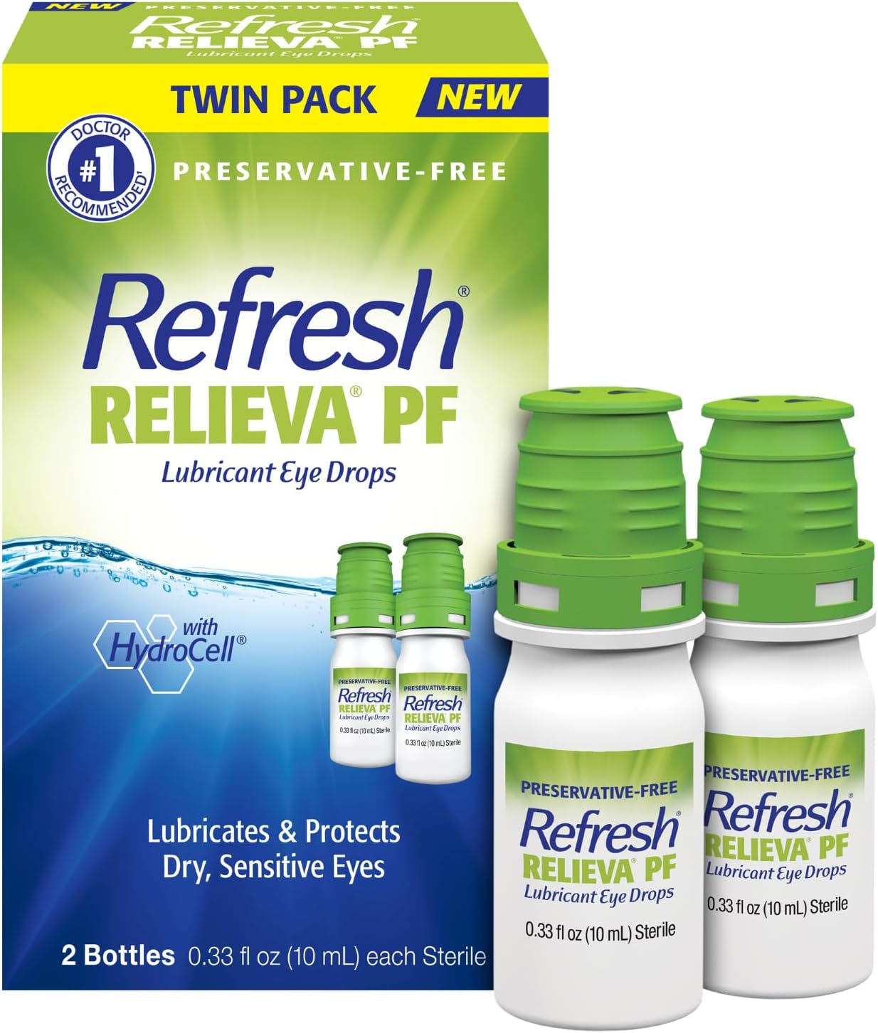 Amazon.com: Refresh Relieva PF Preservative-Free Artificial Tears ...