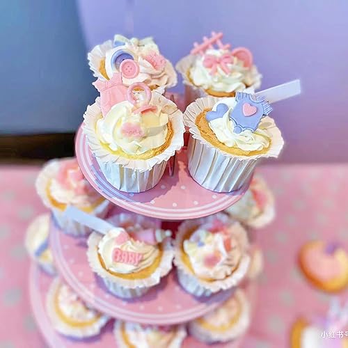 Miniatura 5 de MINFEIDMS Ropa de bebé Moldes de silicona para decoración de tartas, decoración de cupcakes, pasta de goma de chocolate, pasta de polímero de