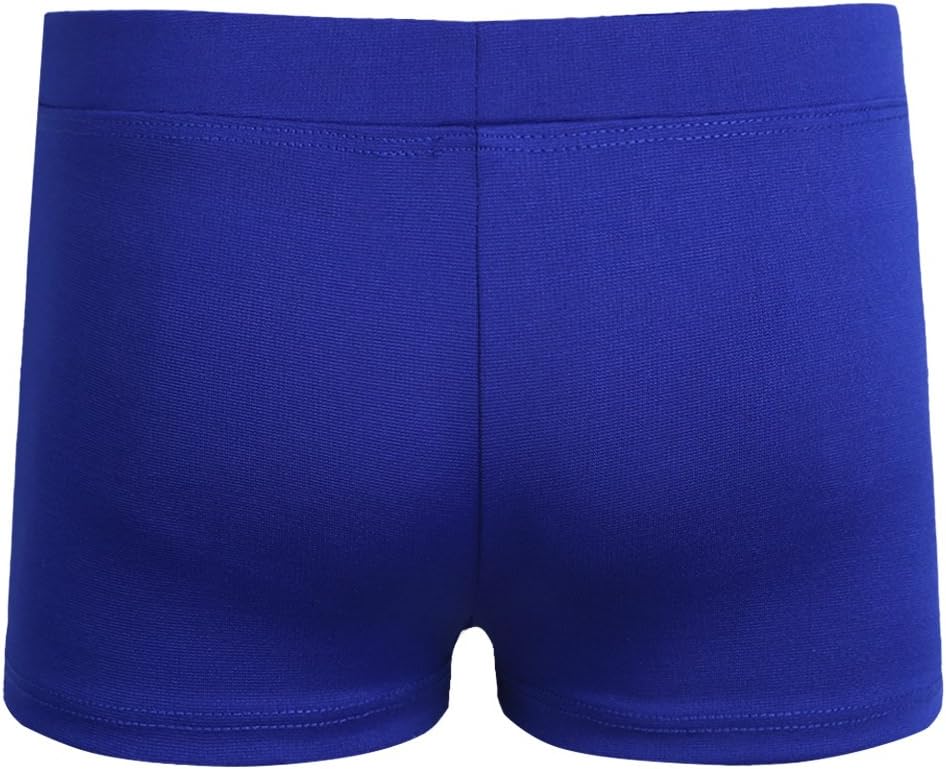 Girls Dance Sports Shorts Kids Ballet Dance Gymnastics Boy Cut Shorts Athletic Booty Short Bttoms Activewear