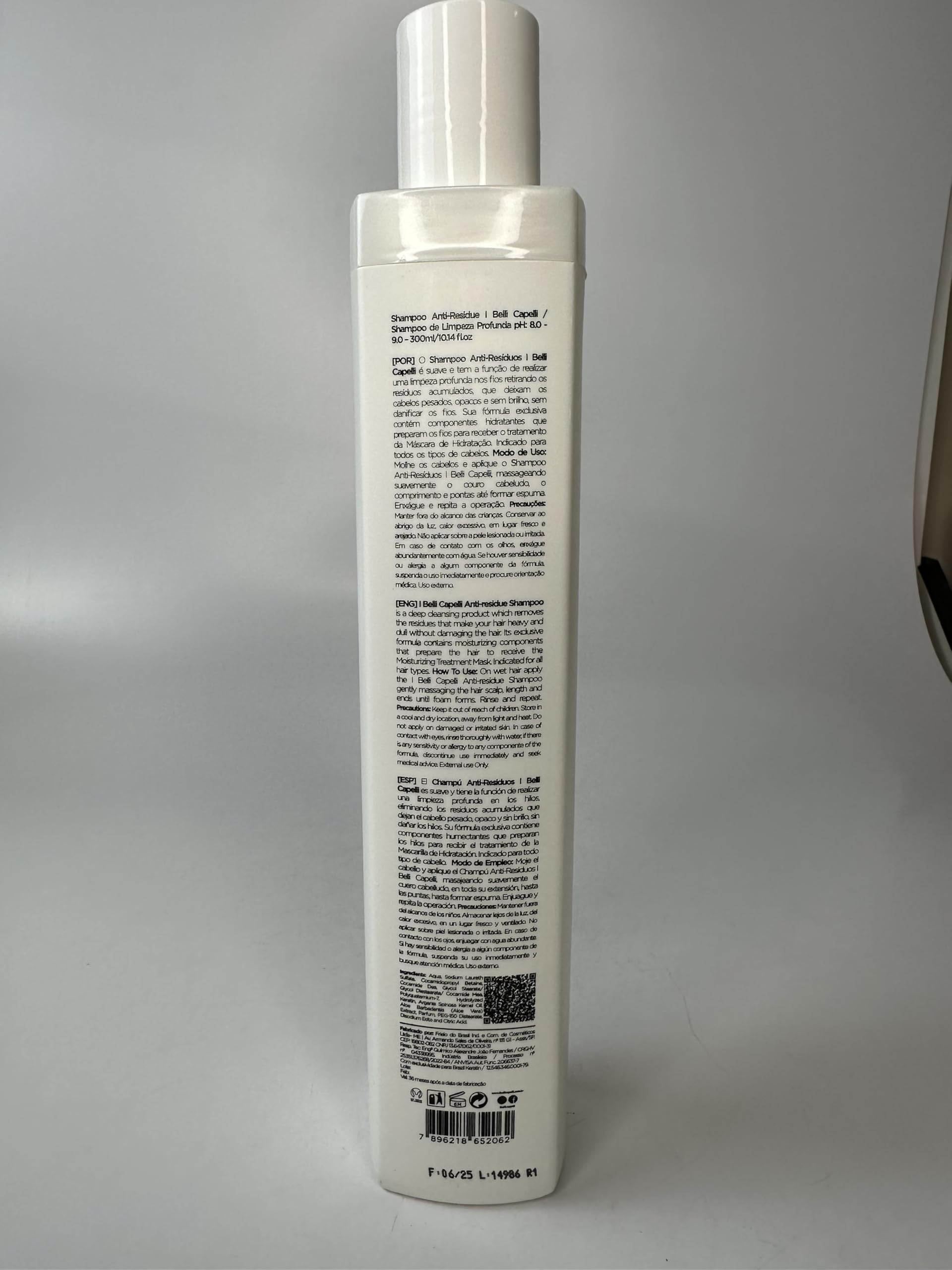 I Belli Capelli Ravenna Repair B-tox Hair Treatment Kit - Hair B-tox 1 kg/35.02 oz + Anti-Residue Shampoo 300 ml/10.1 fl.oz - Set von B-tox Capilar Para el Cabello & Clarifying Shampoo für eine