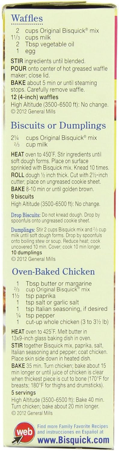 Bisquick Pancake And Baking Mix 567 G Amazon De Lebensmittel Getranke