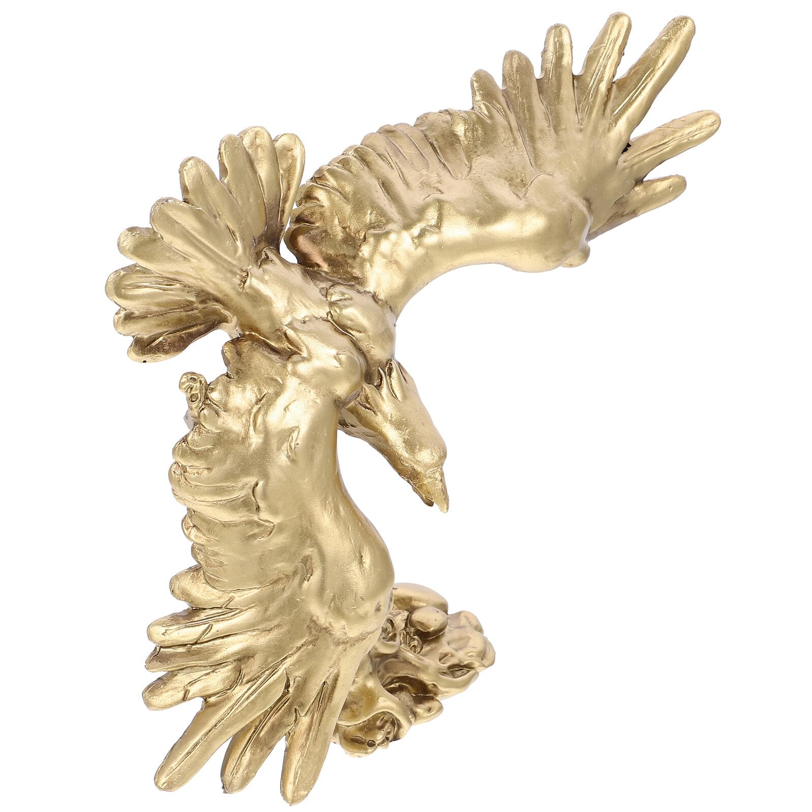 Statue aigle résine réaliste figurine de décoration intérieure et sculpture de table
